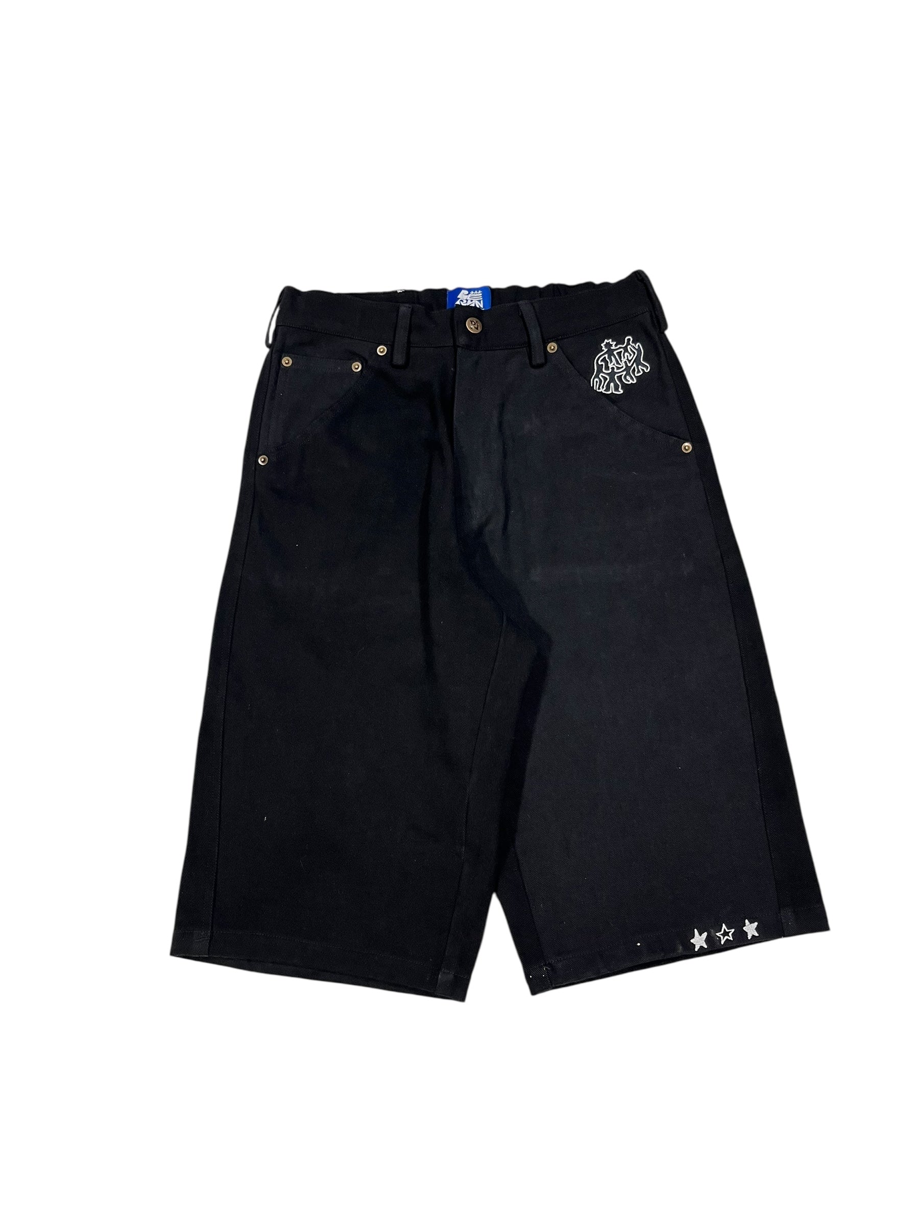 Black Work Shorts