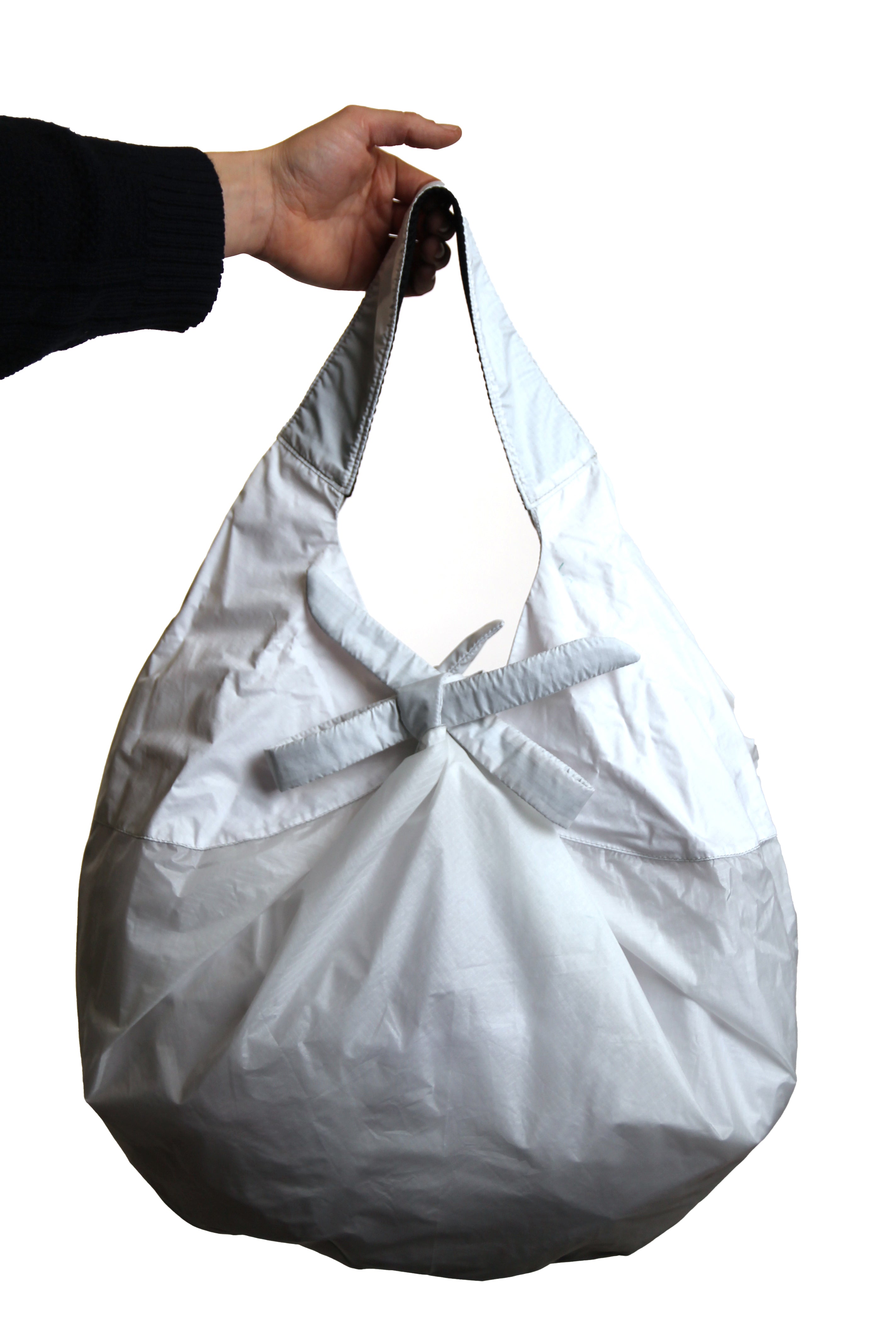 Hot Air Balloon Messenger Bag - White Opaque