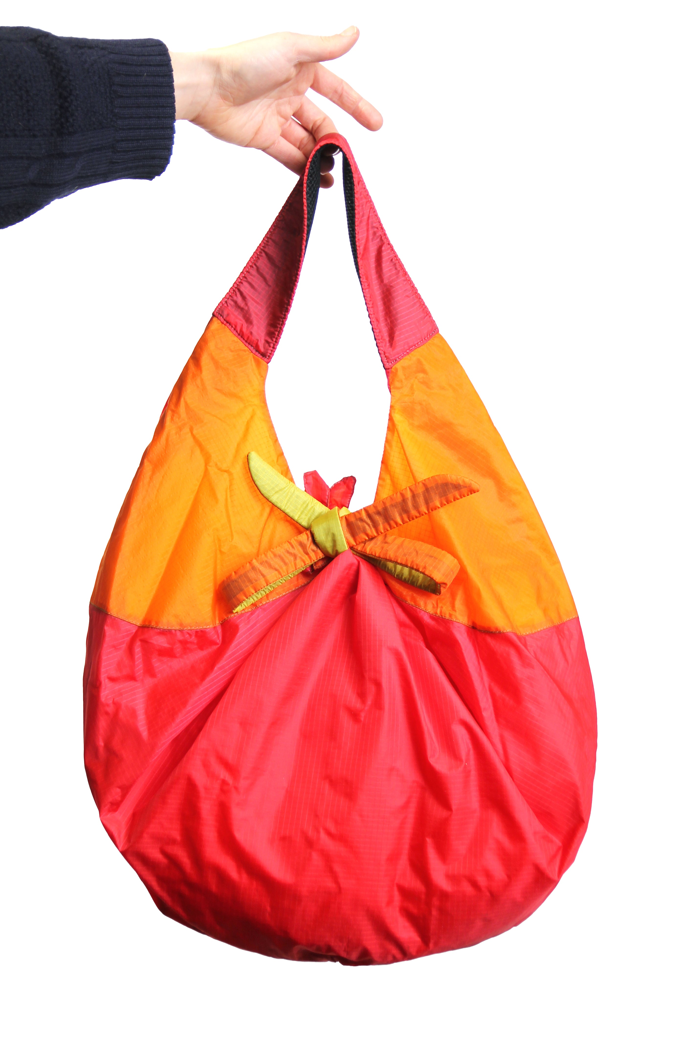 Hot Air Balloon Messenger Bag - Orange/Red