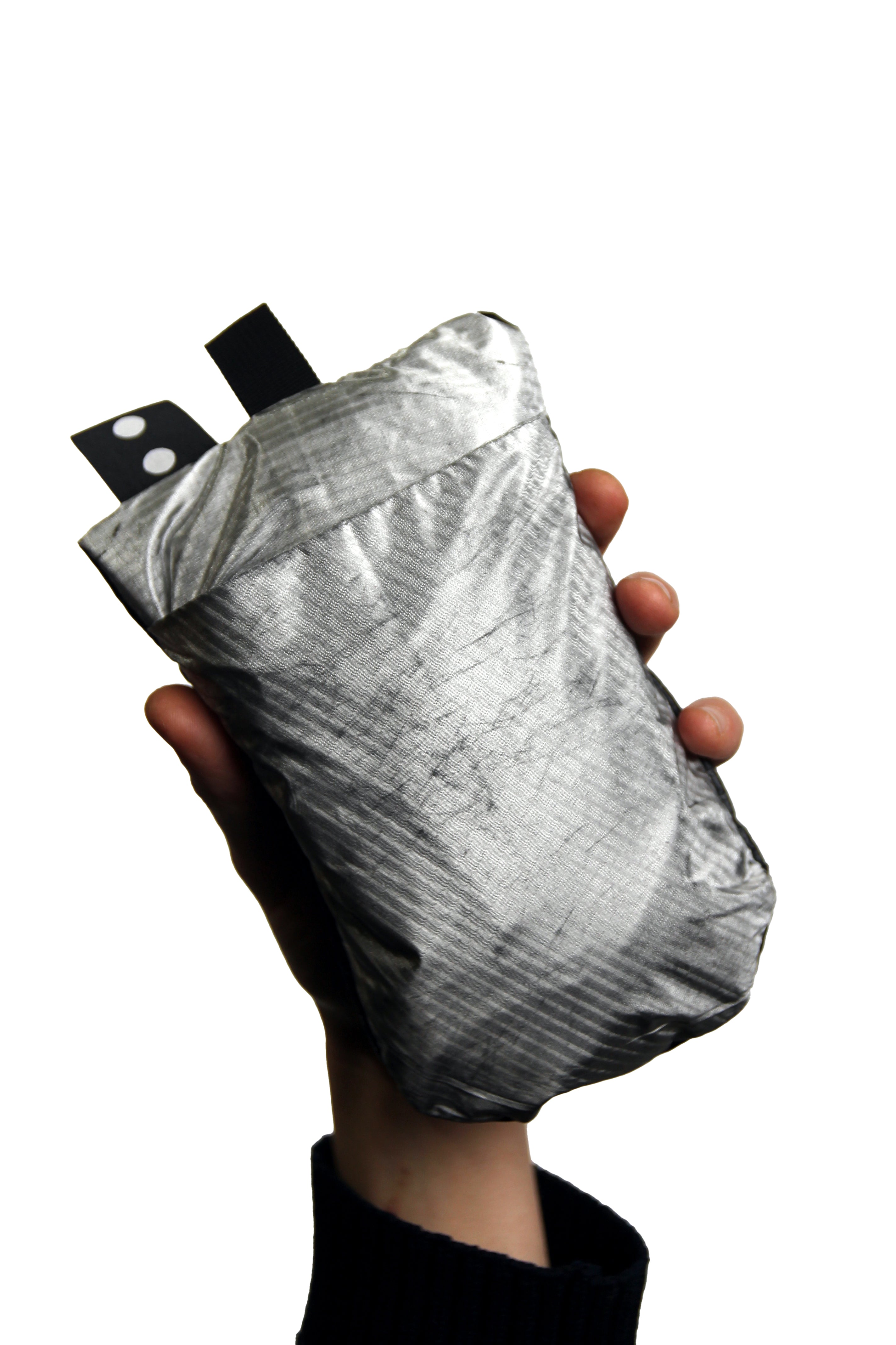 Hot Air Balloon Messenger Bag - Silver