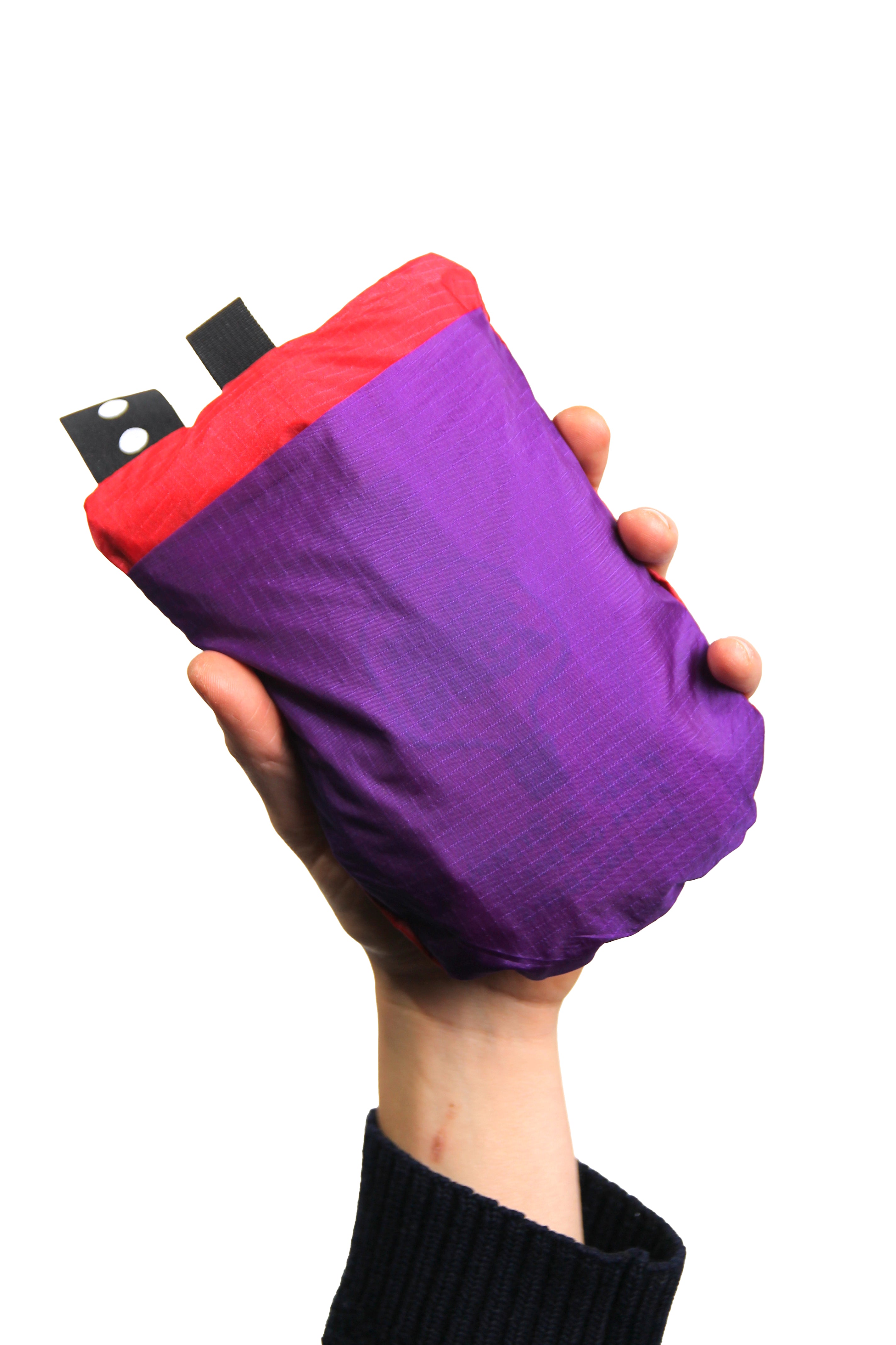 Hot Air Balloon Messenger Bag - Purple/Red