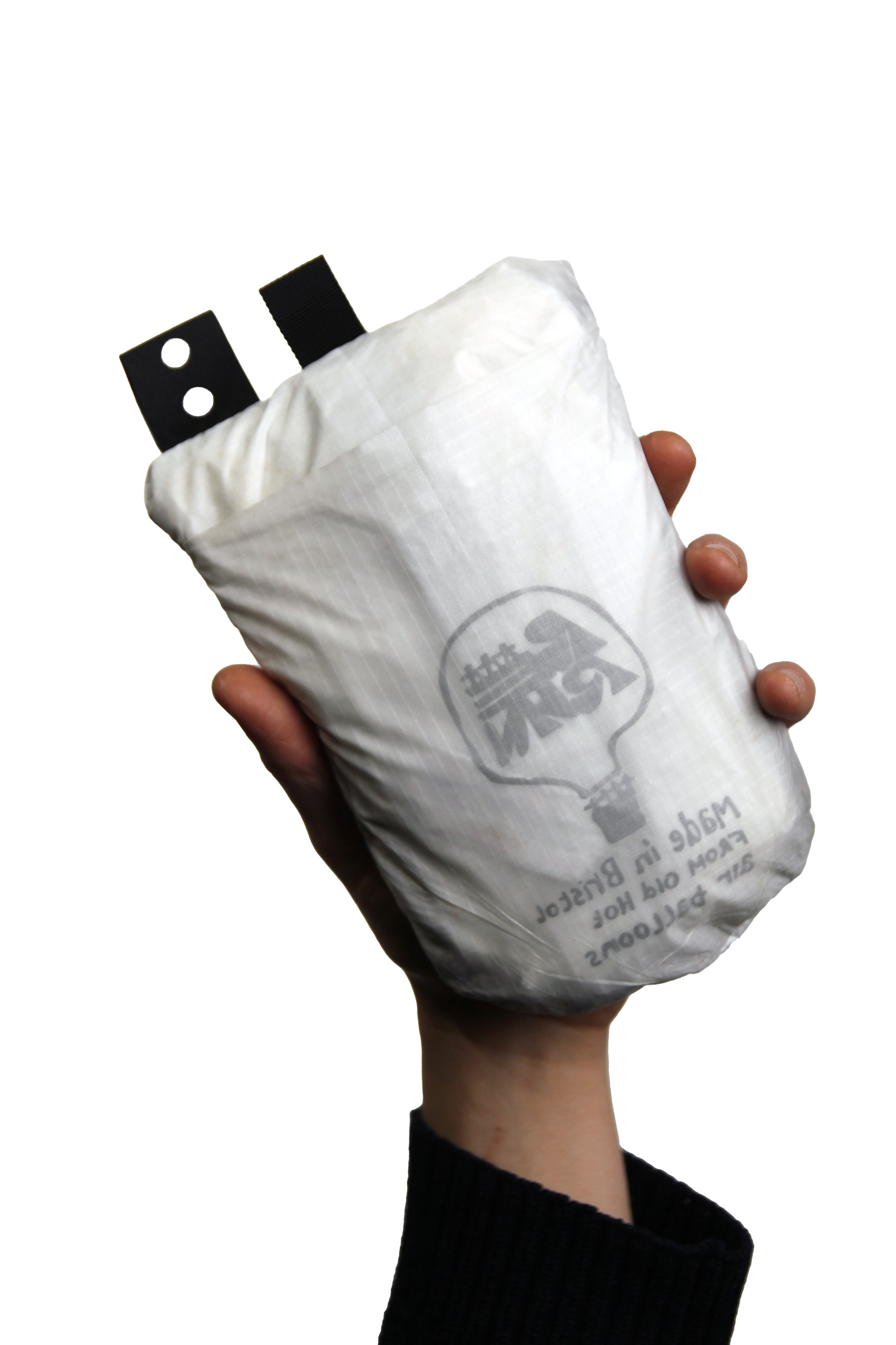 Hot Air Balloon Messenger Bag - White Opaque