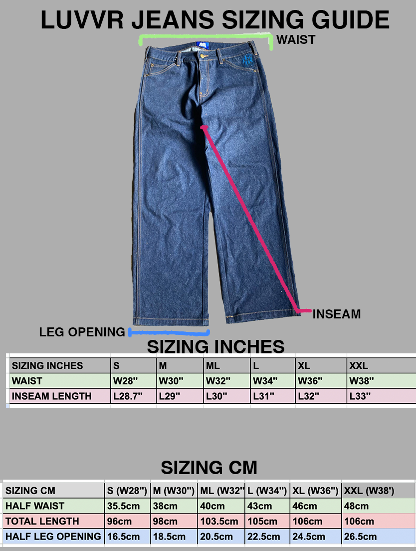 Luvvr Jeans - Recycled Indigo Denim