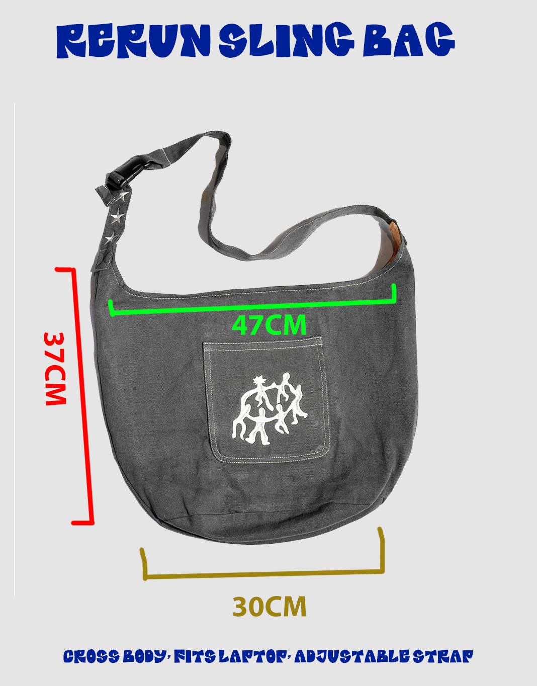 Cargo Bag (Charcoal)