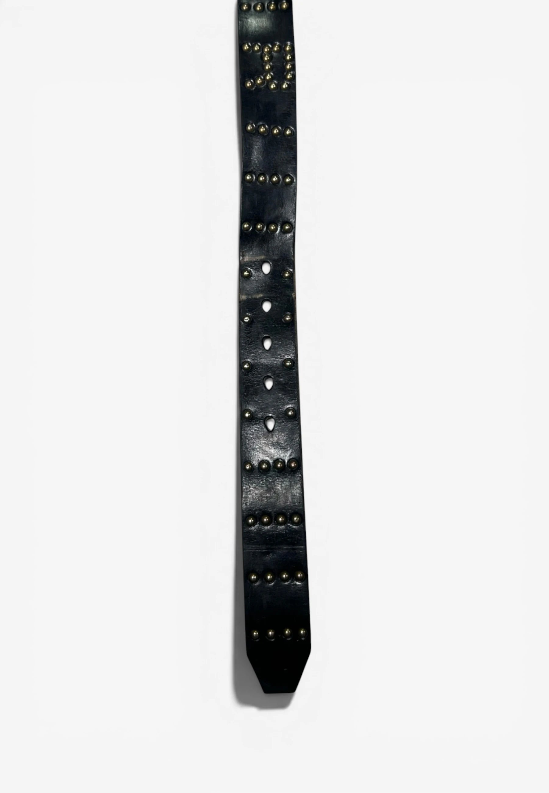 Studded Leather Belt
