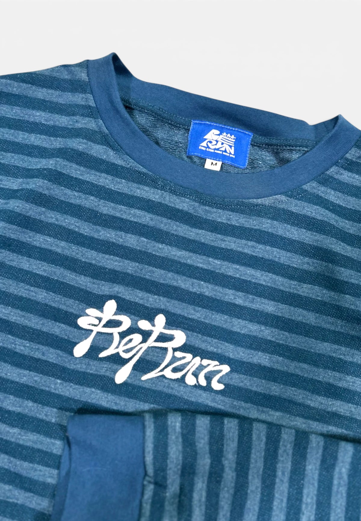 Striped Long Sleeve (Blue) ꩜ Rerun