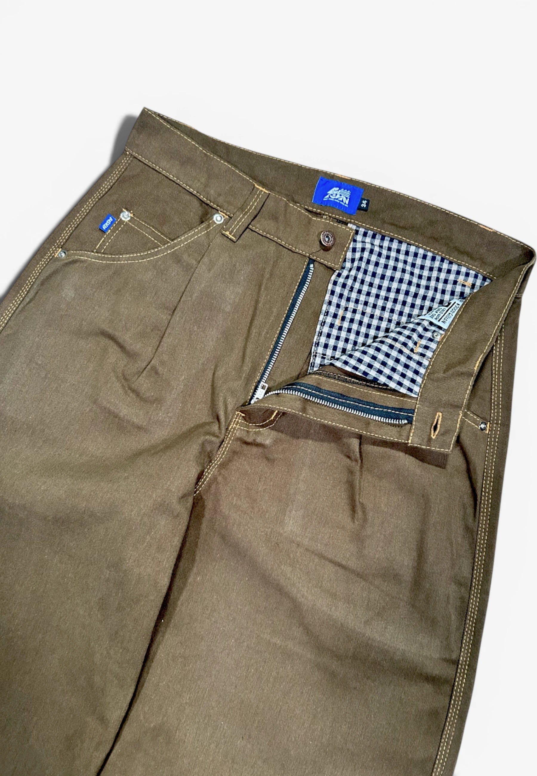 Pleated Everyday Pants (Green)