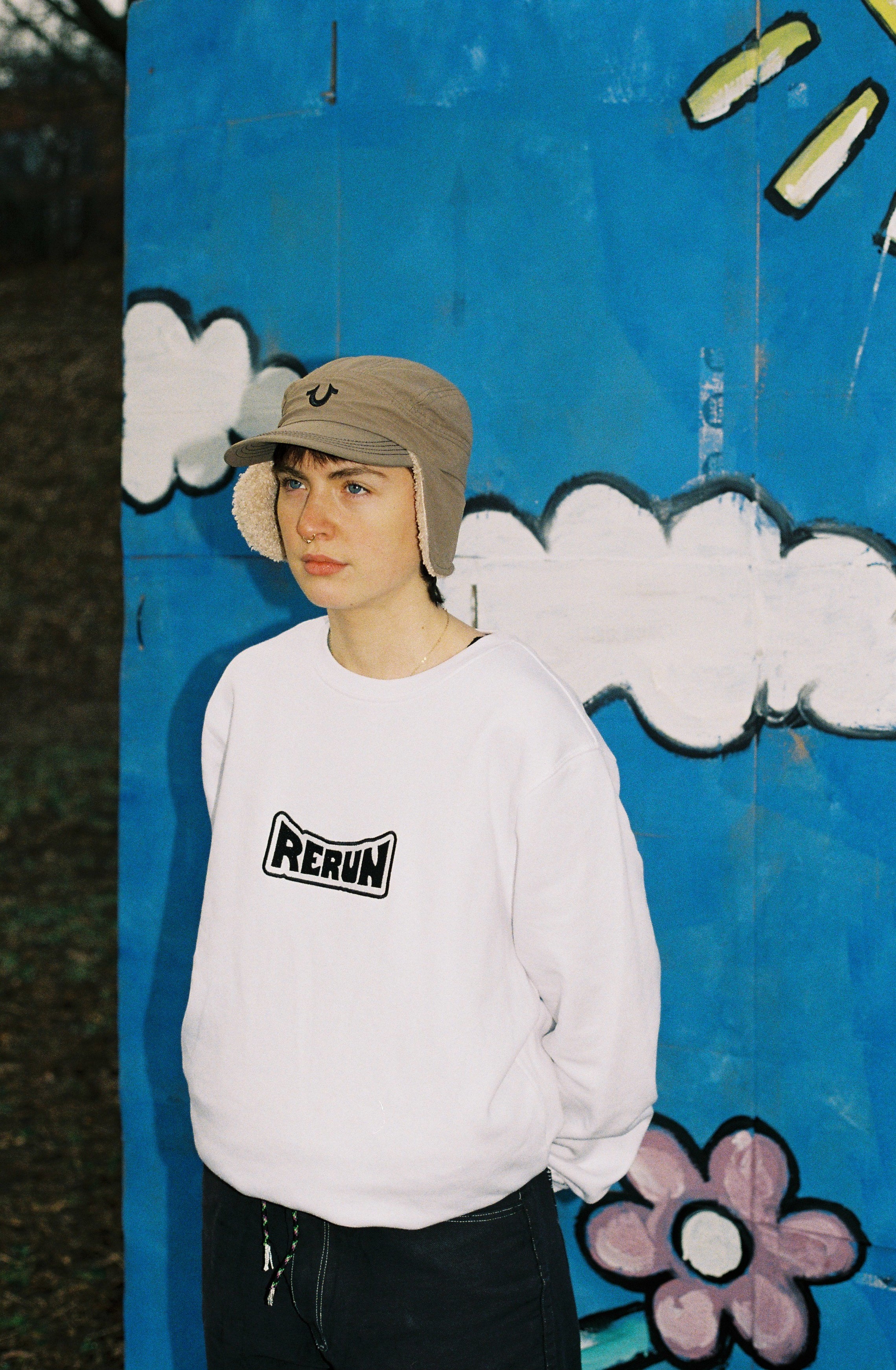 Rerun Spellout' Heavyweight Sweatshirt
