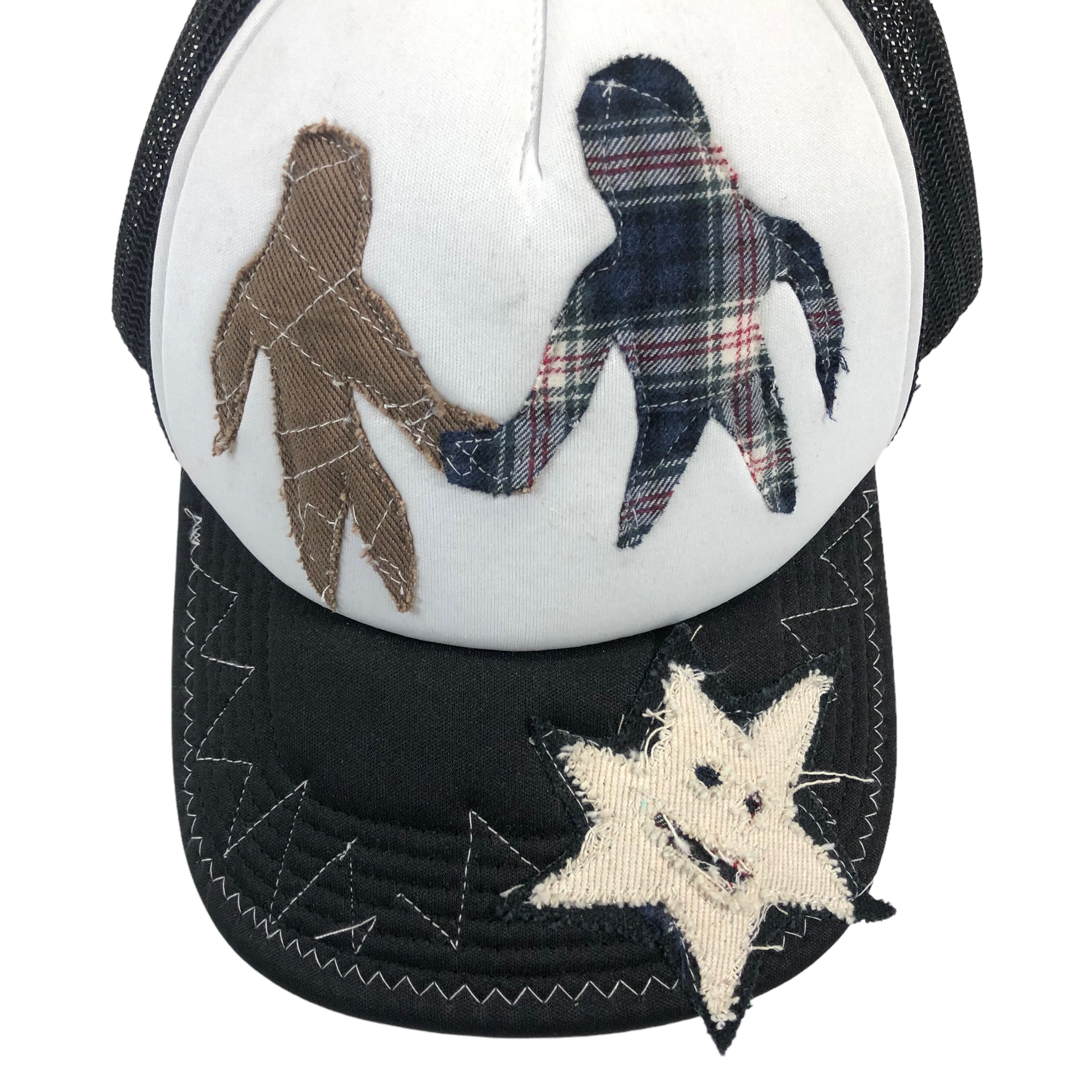 Patchwork “Together” Trucker Hat