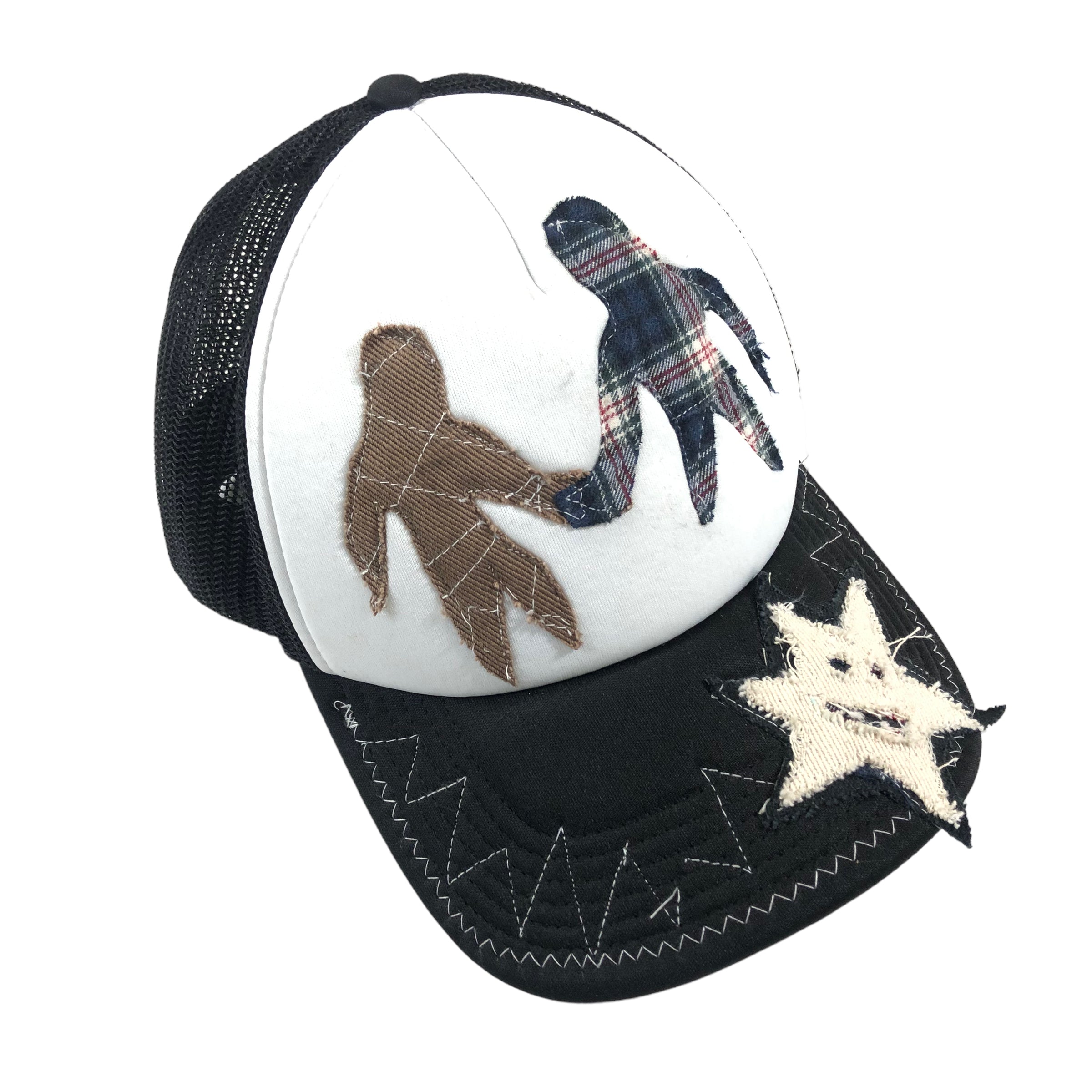 Patchwork “Together” Trucker Hat