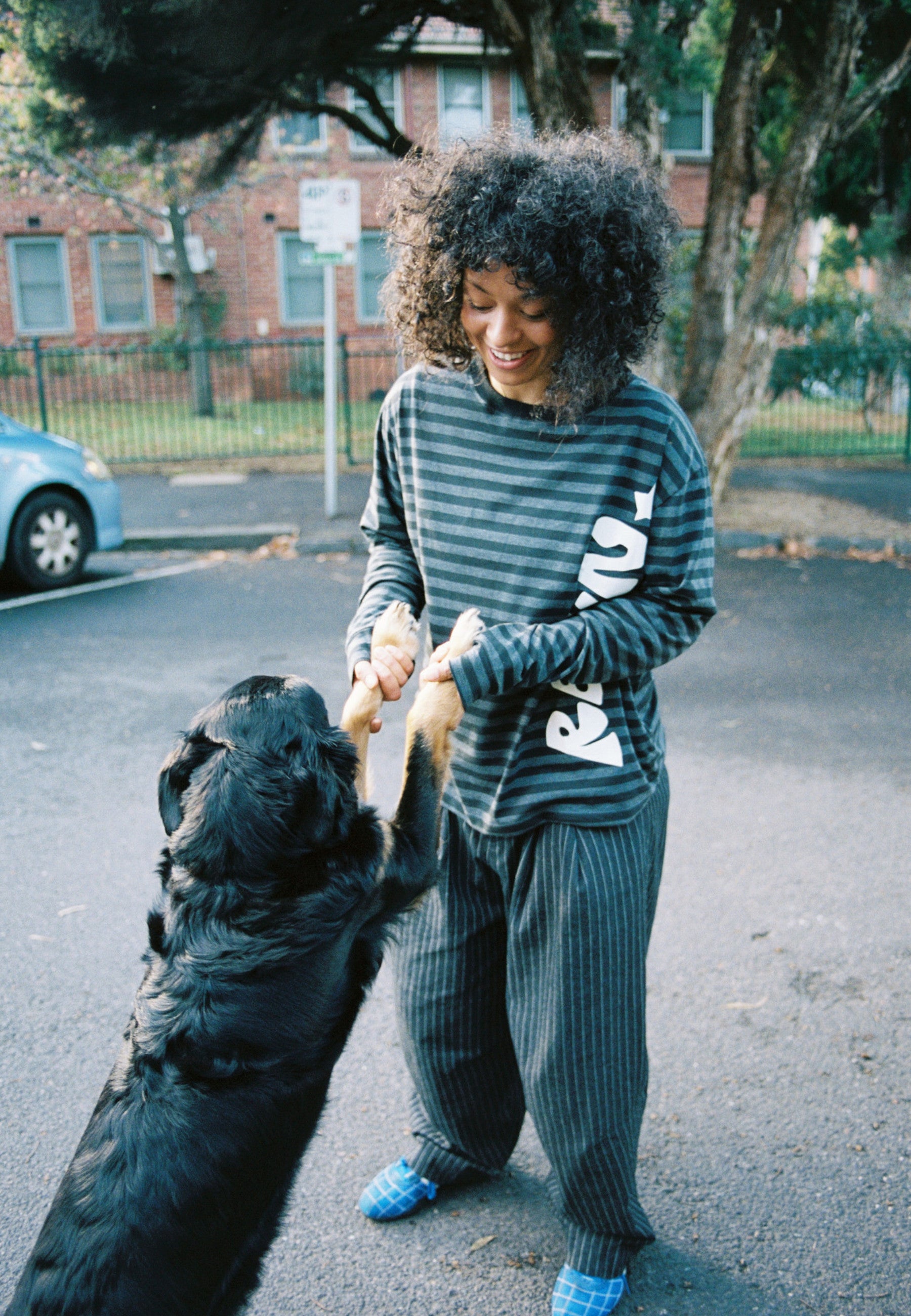 Striped Long Sleeve (Black)