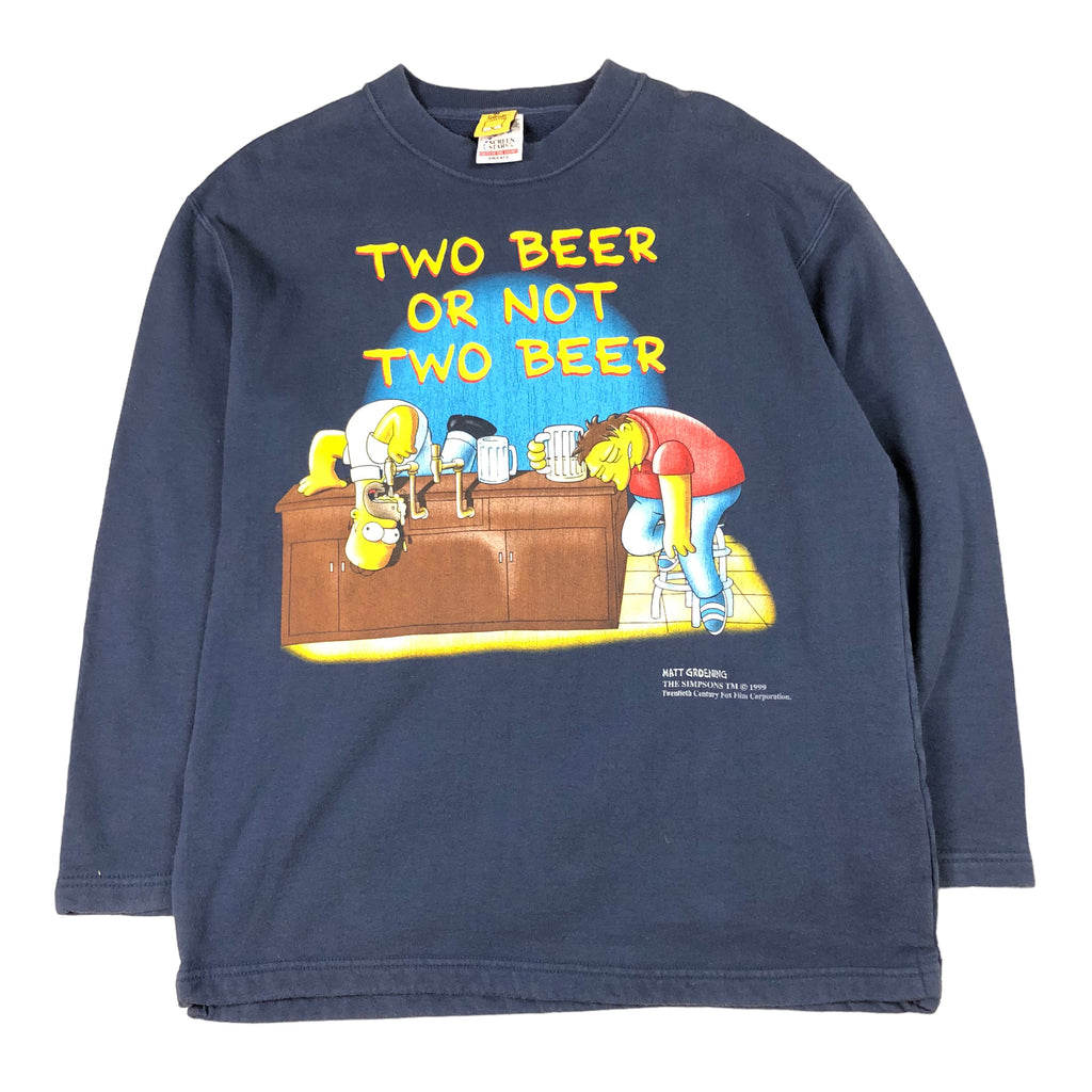 L Vintage Simpsons Sweatshirt