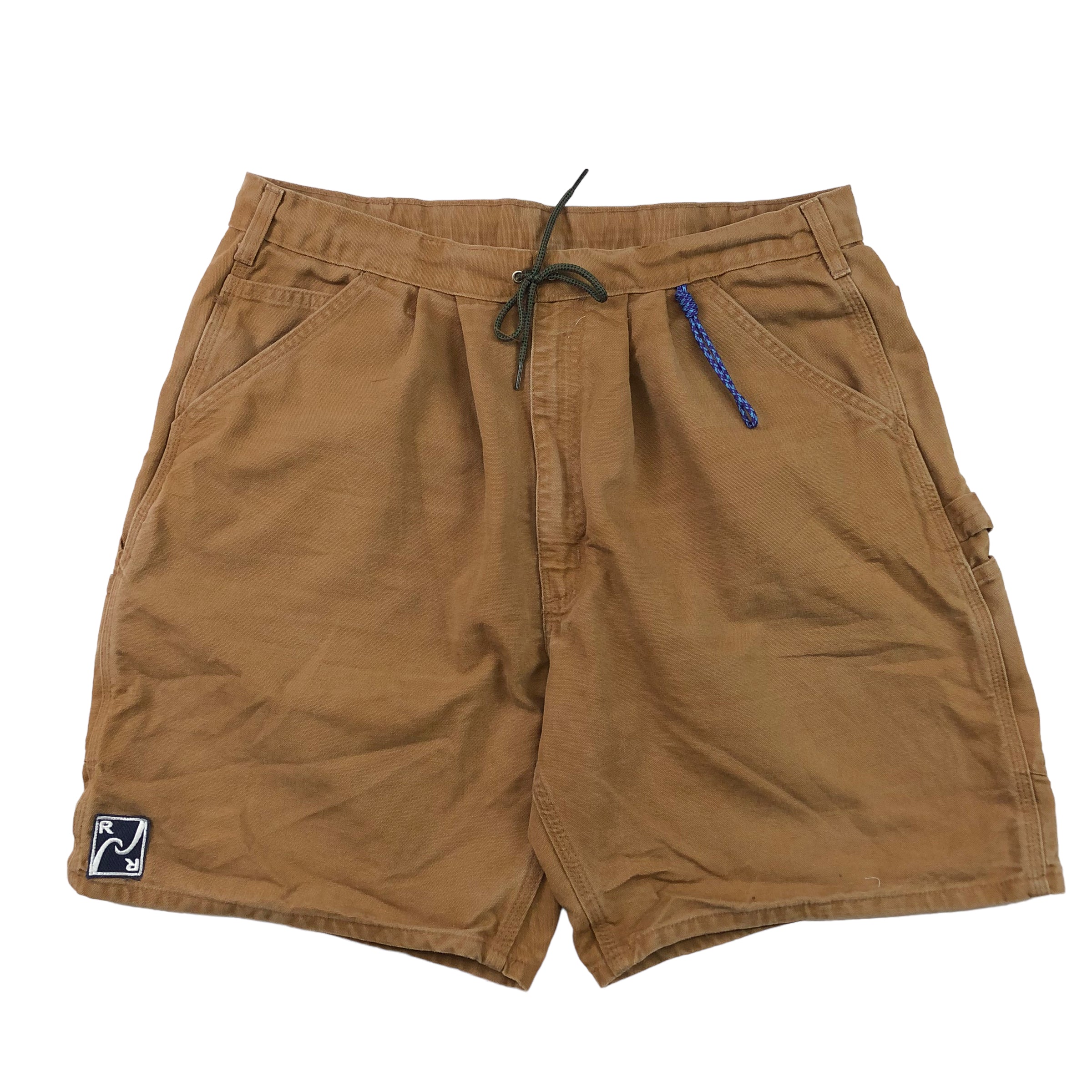 W34" Drawstring Re-Work Carhartt Skate Shorts