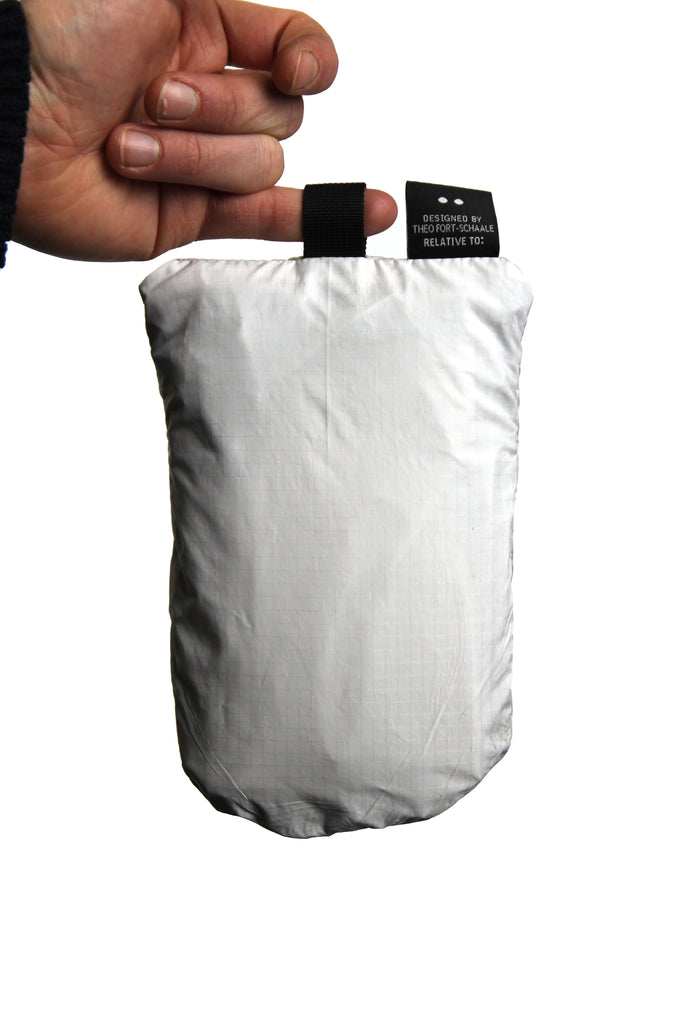 Hot Air Balloon Messenger Bag - White Opaque