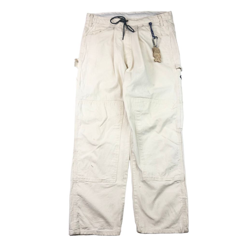 W32" Drawstring Double Knee Re-Work Skate Pant