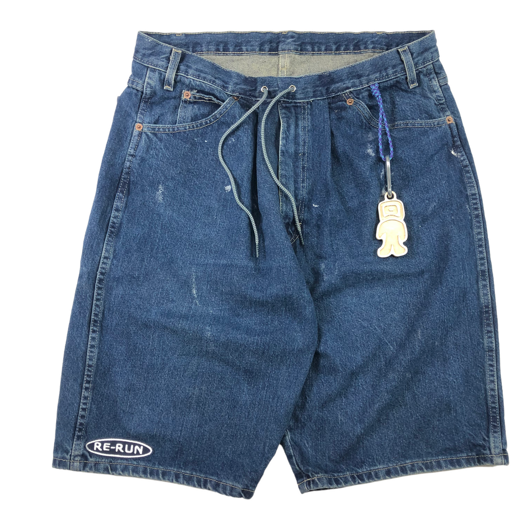 W33" Drawstring Re-Work Dickies Skate Shorts