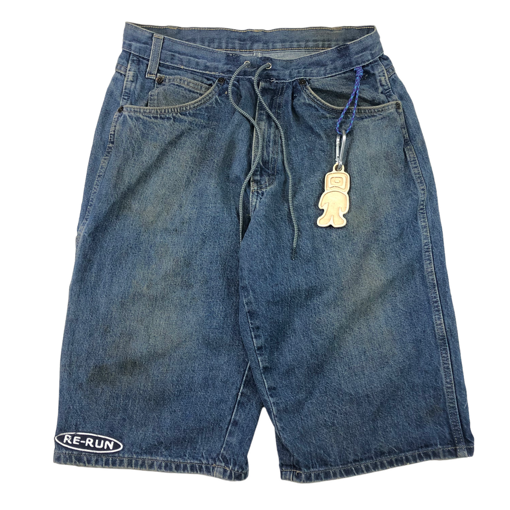 W30" Drawstring Re-Work Dickies Skate Shorts