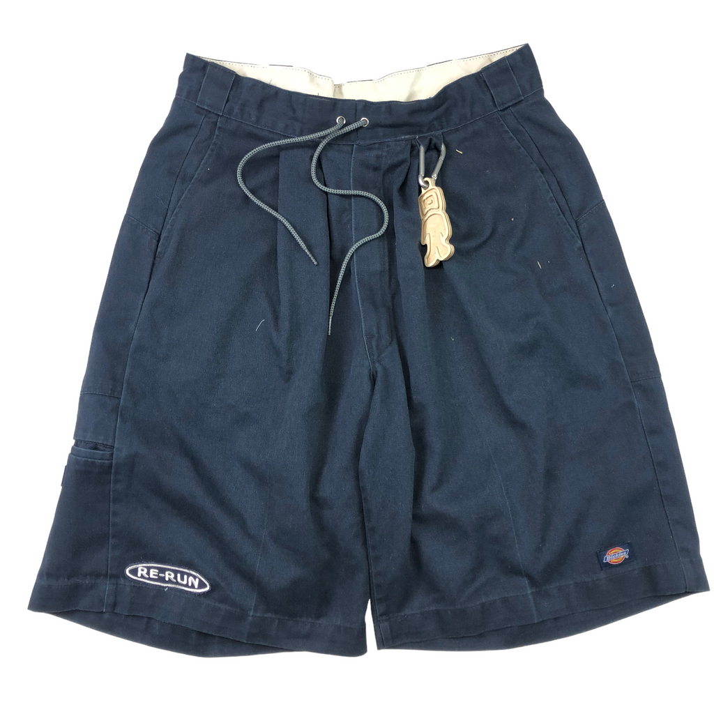 W30" Drawstring Re-Work Dickies Skate Shorts