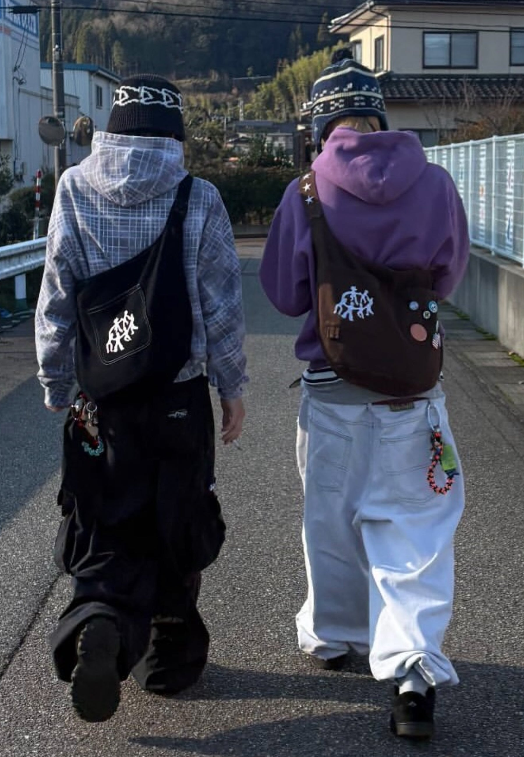 Cargo Bag (Black) ꩜ Rerun