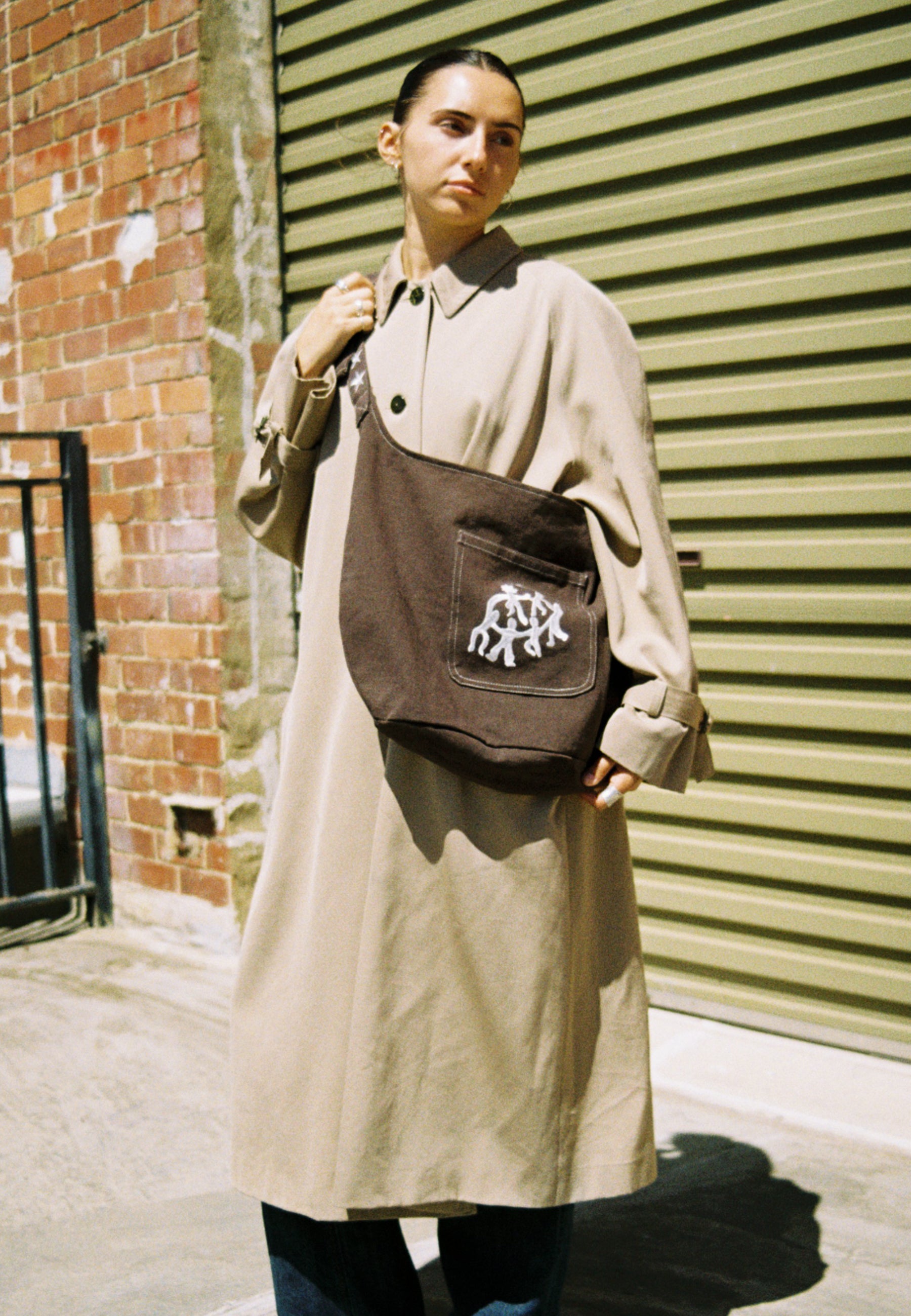 Cargo Bag (Brown) ꩜ Rerun