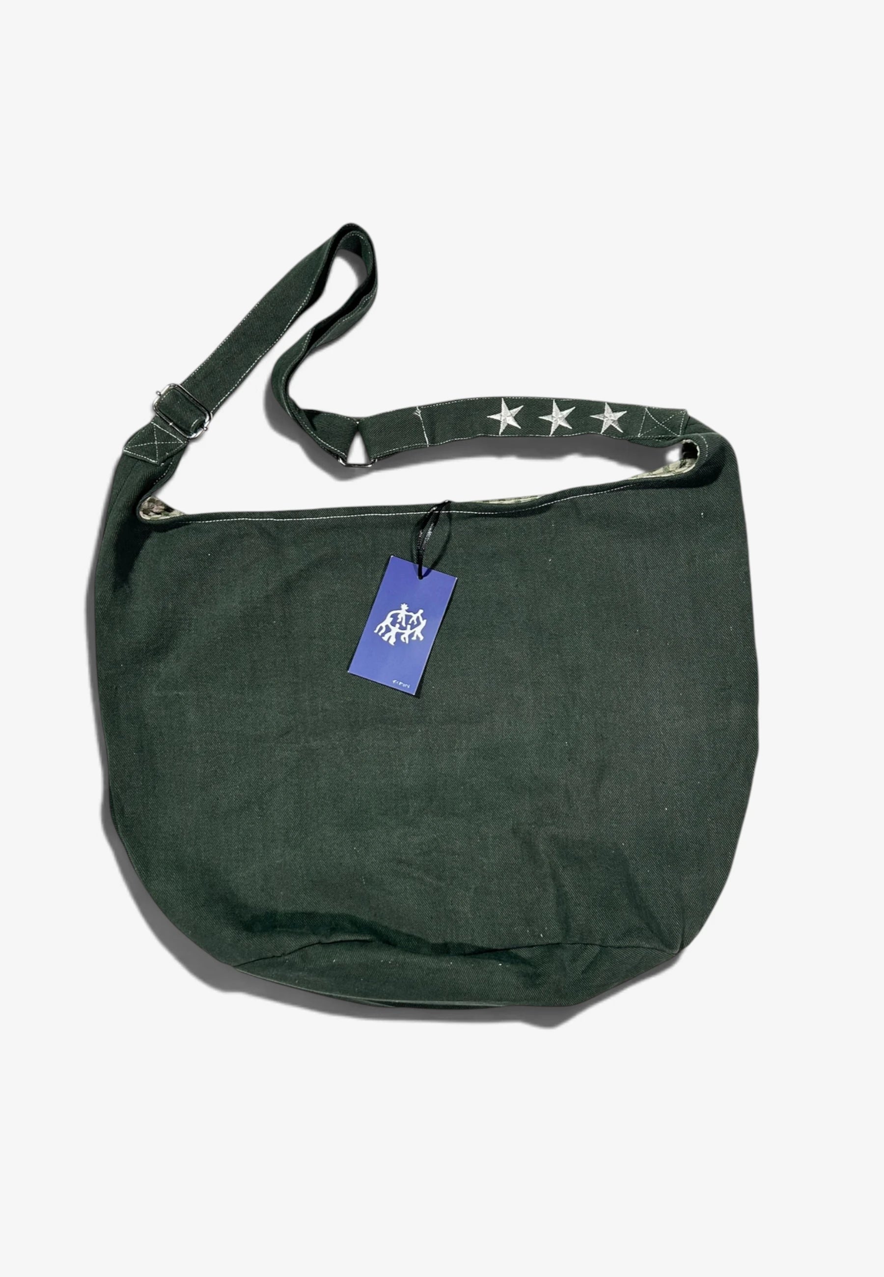 Rerun x Listen Cargo Bag (Dark Green)