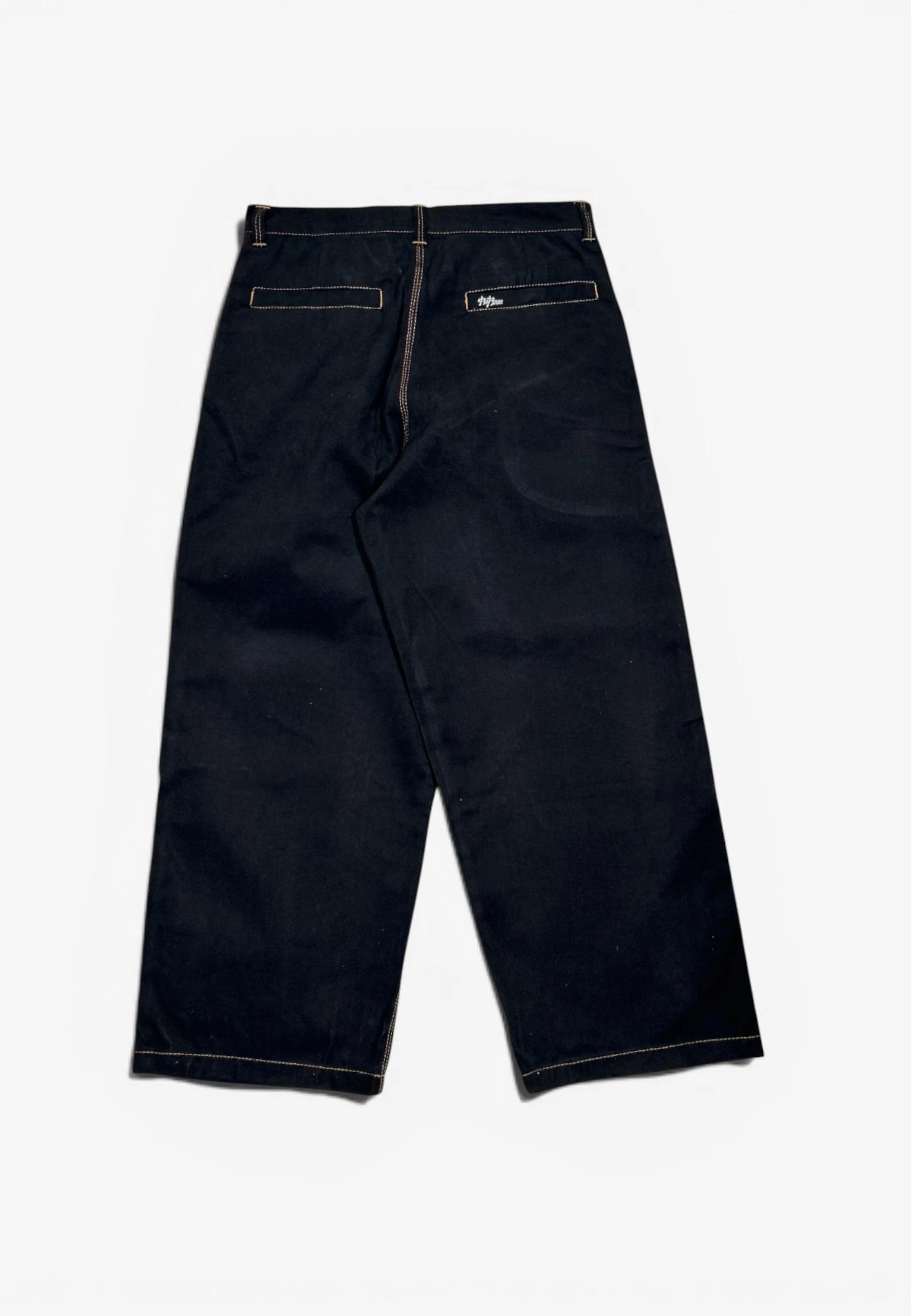 Pleated Everyday Pants
 (Black)