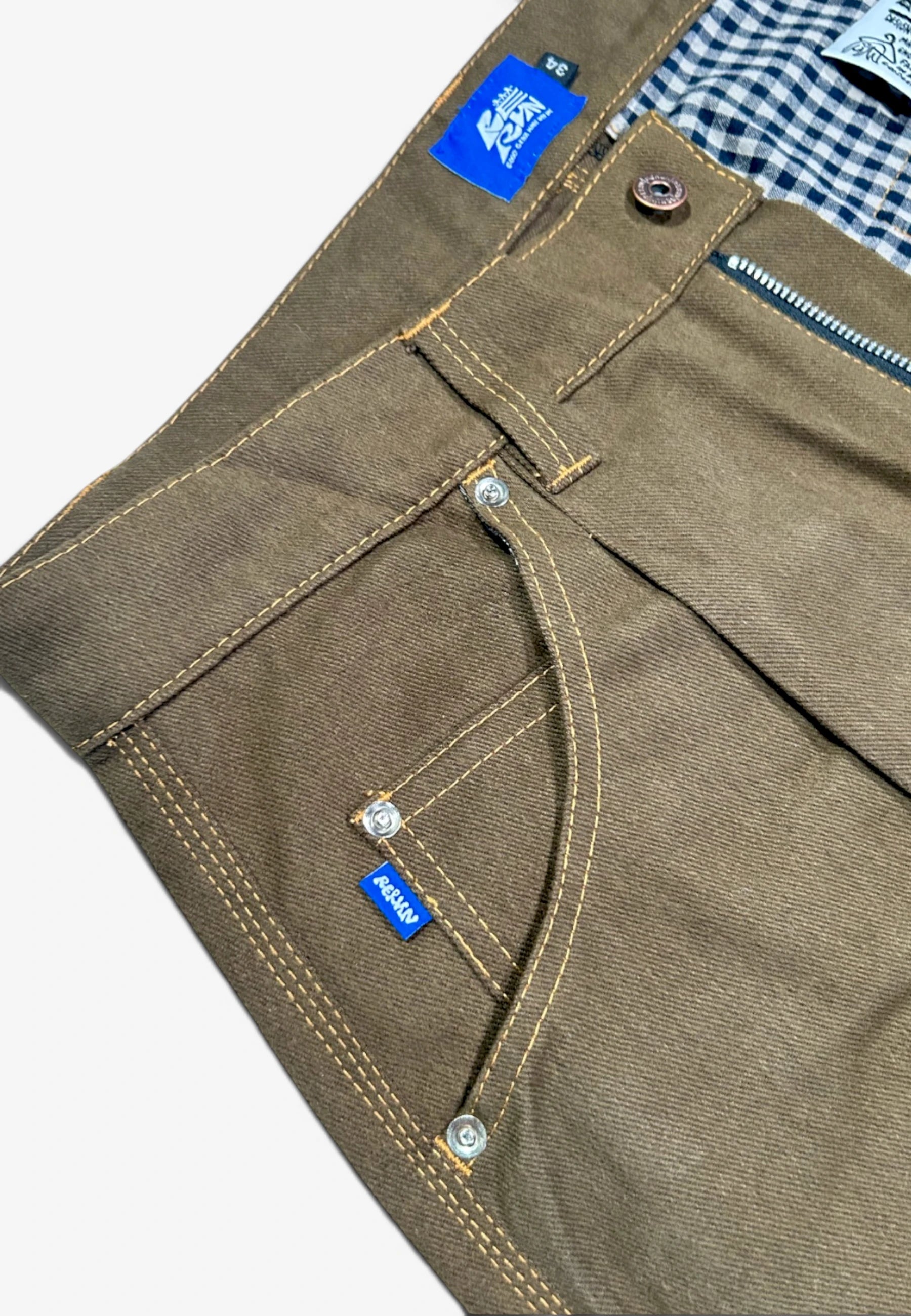 Pleated Everyday Pants (Green)