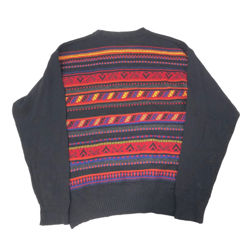L 90s Vintage Knit Sweatshirt