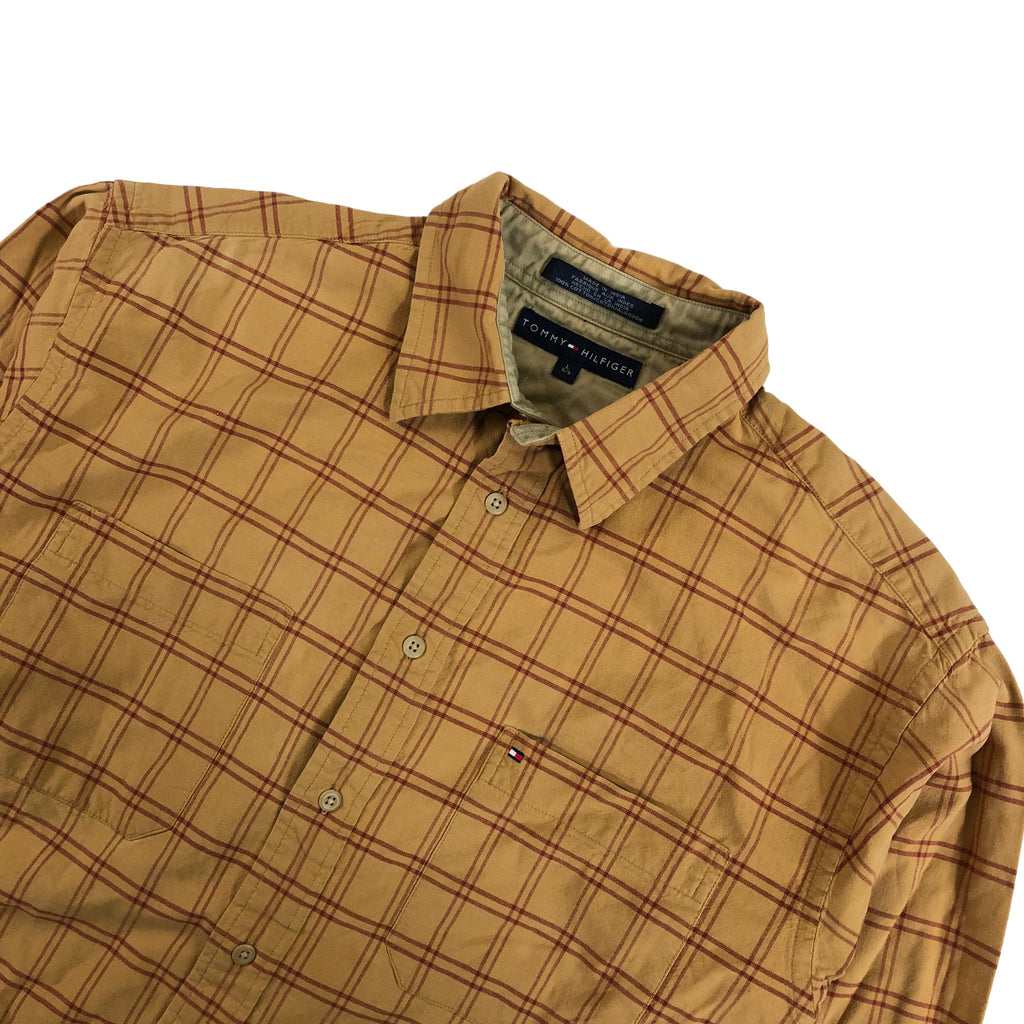 L Vintage Tommy Hilfiger Flannel Shirt