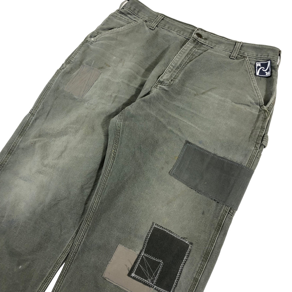 W36" Patchwork Repair Carhartt Pants