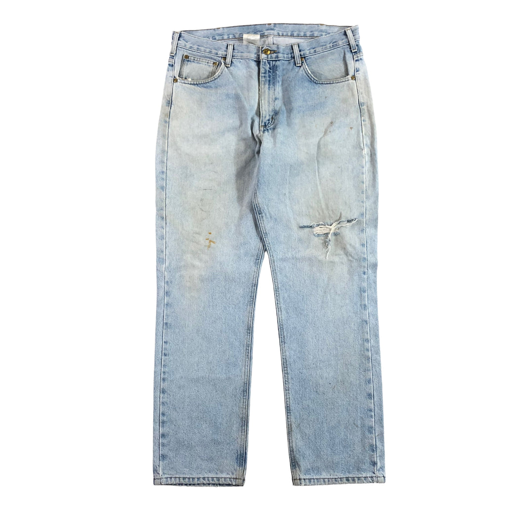 W36” Stonewashed Carhartt Jeans