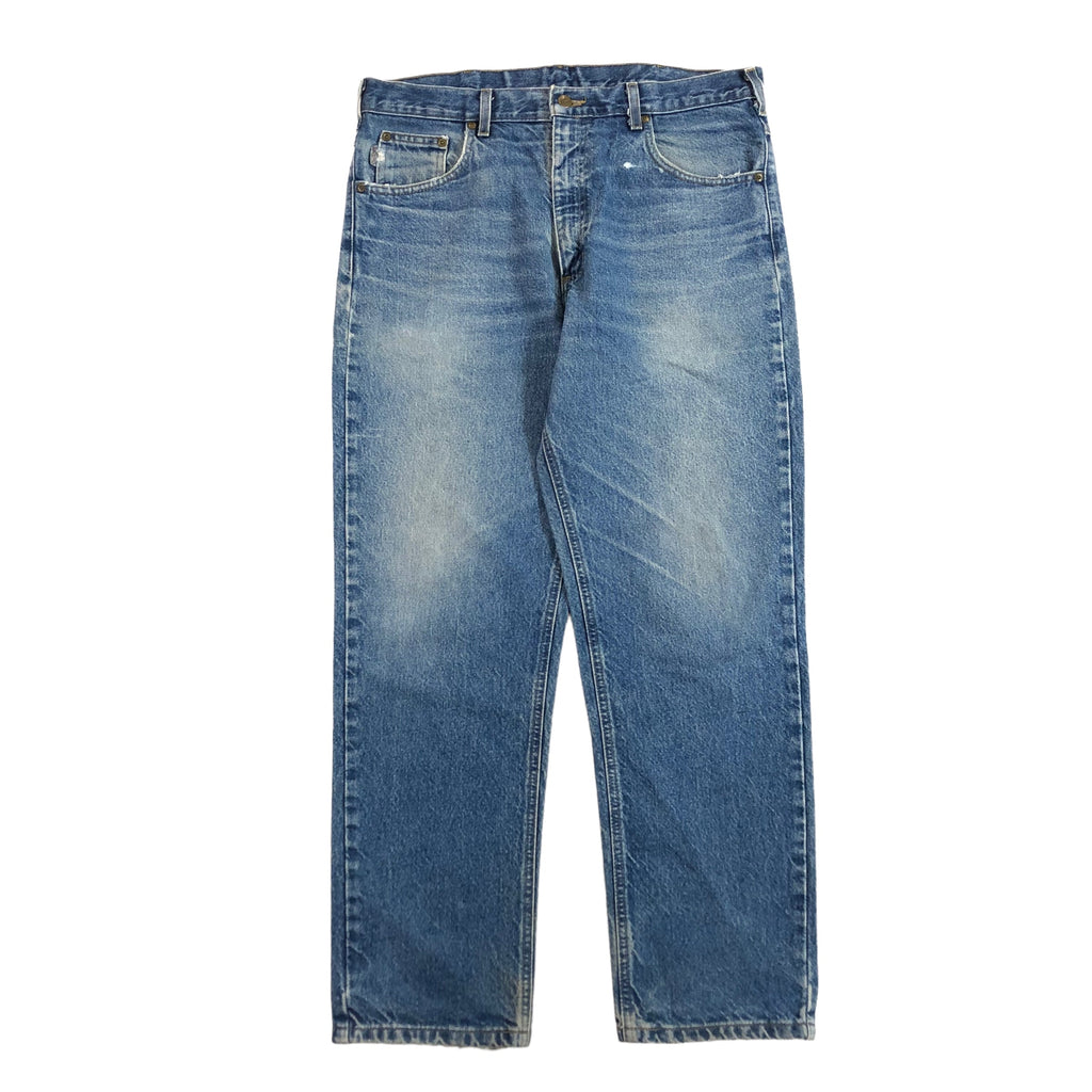 W36” Stonewashed Carhartt Jeans