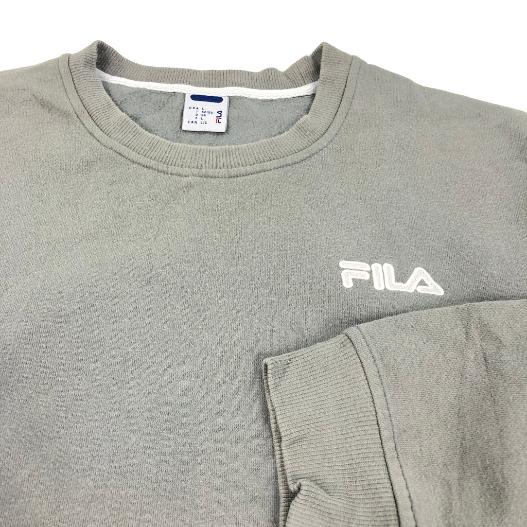 M Vintage Fila Stonewashed Cotton Sweatshirt
