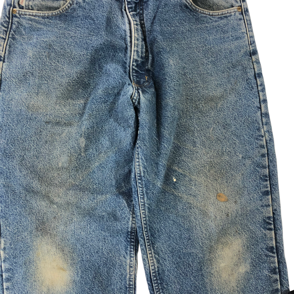 W36” Vintage Carhartt Tartan Lined Jeans